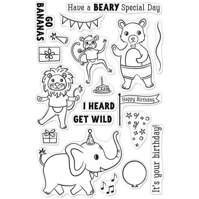 Hero Arts Clear Stamps - Party Animals